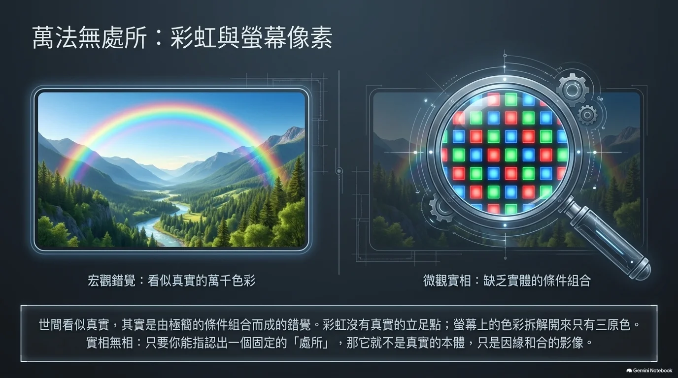 所緣無異,體悟有別