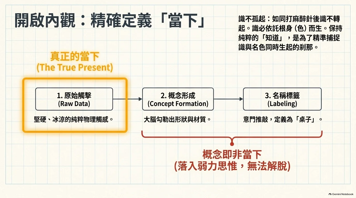 三層煩惱如霧漸漸澄清的禪意畫面